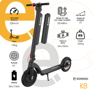 Monopatin Eléctrico K8